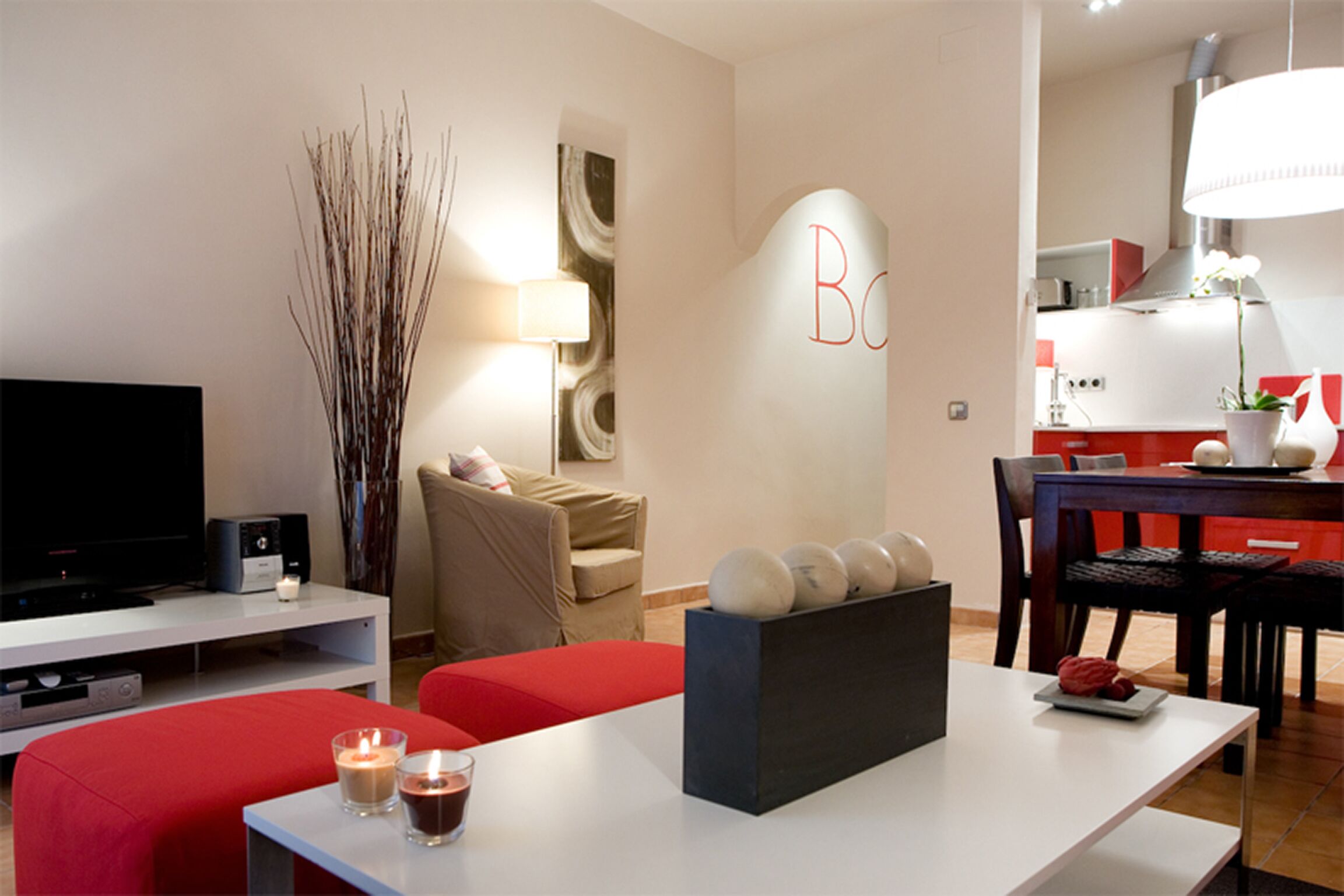 Fernseher, Stereoanlage