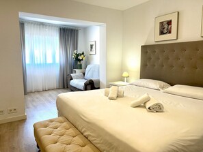 5 slaapkamers, een kluis op de kamer, een strijkplank/strijkijzer