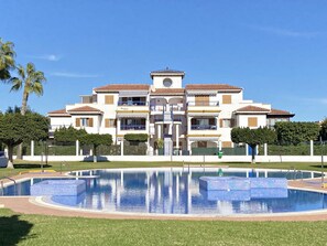 Pool - VM 5 - Penthouse with sea views near the beach (Vera playa)