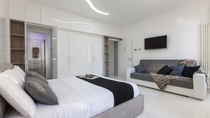 1 dormitorio, Internet, ropa de cama