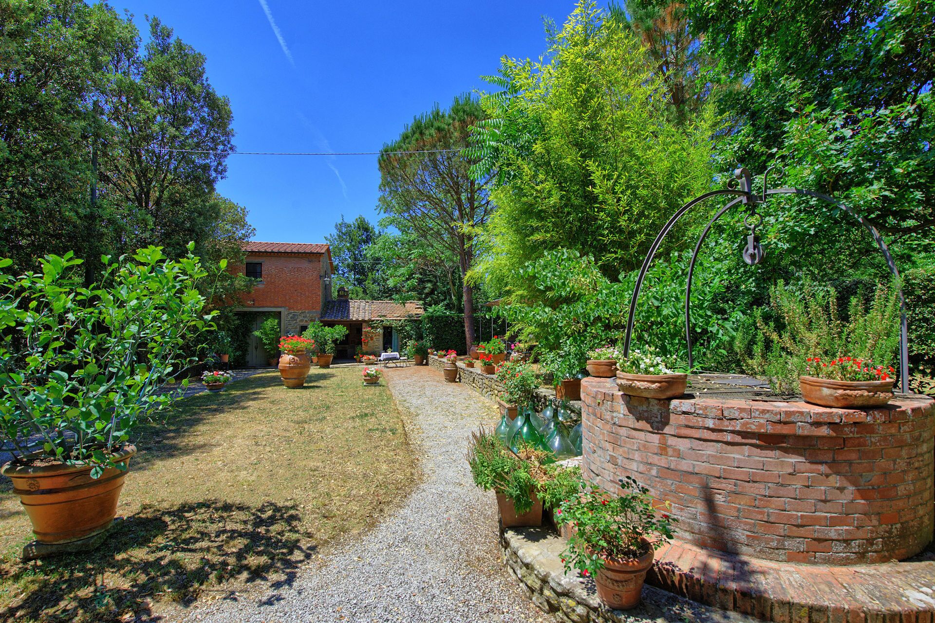 Enceinte de l’hébergement