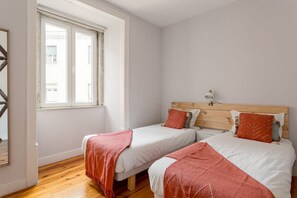 2 slaapkamers, wifi, beddengoed