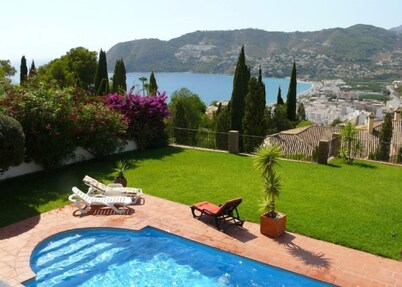 Amazing Villa With Amazing Sea View And Private Large Heated Pool, Private Road