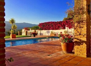 Pool - Amazing Villa With Amazing Sea View And Private Large Heated Pool, Private Road (La Herradura)