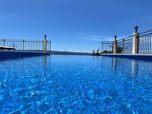 Indoor pool, a heated pool