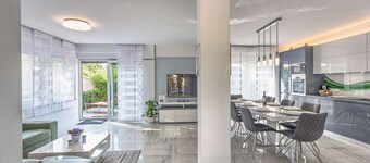 Villa Malinska - three bedroom villa close to beaches with a heated pool by MyWaycation