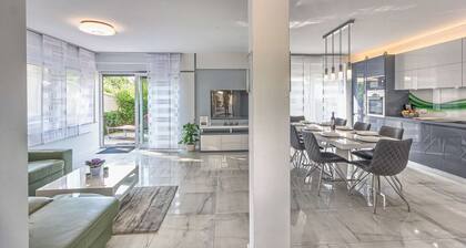 Villa Malinska - three bedroom villa close to beaches with a heated pool by MyWaycation