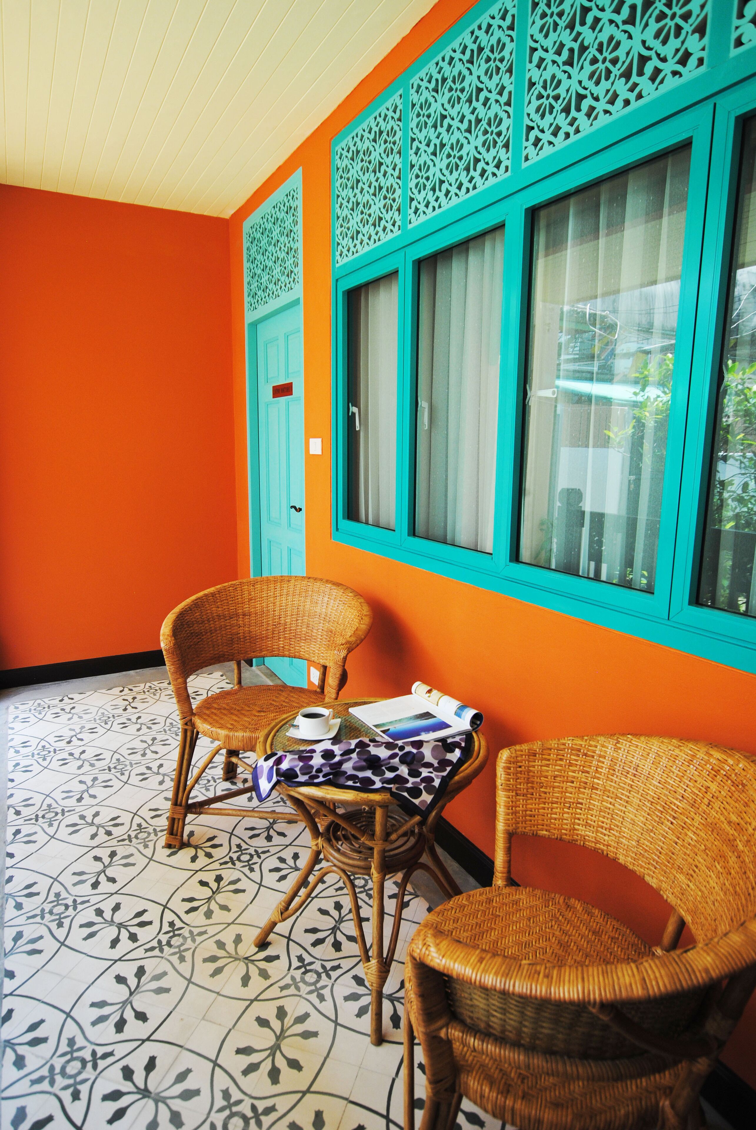 deluxe double room | terrace/patio