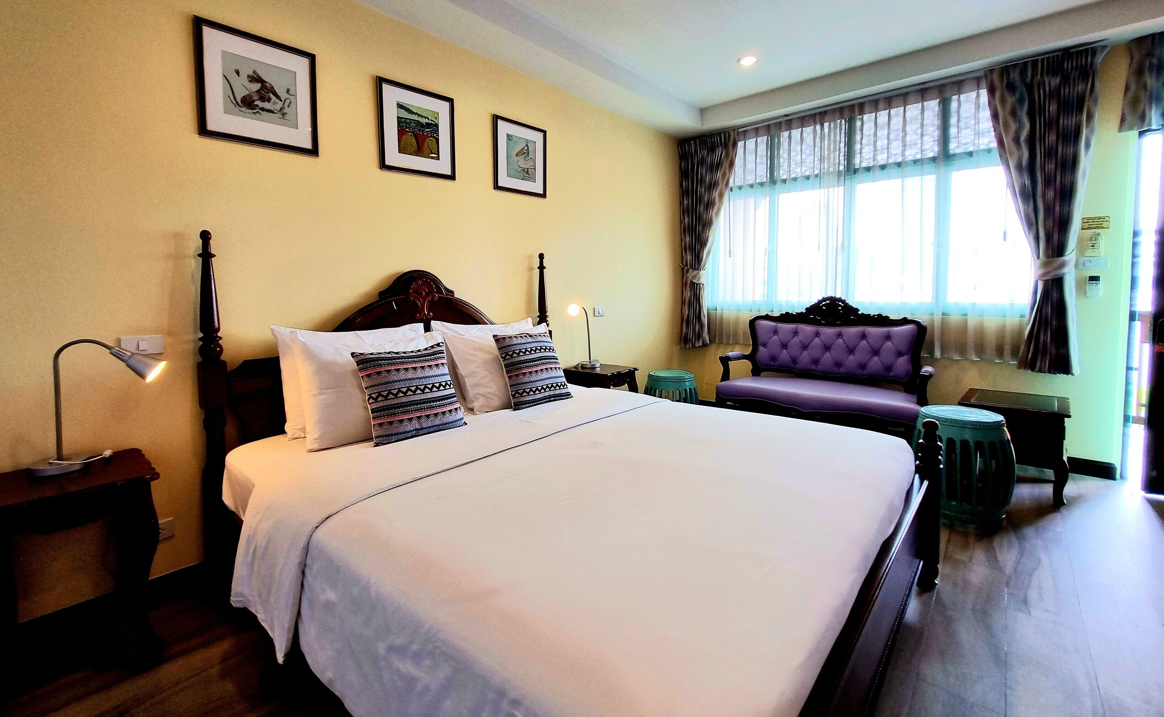 Minibar, in-room safe, individually decorated, desk