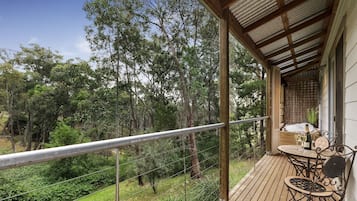 Blick von der Unterkunft