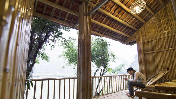 Bungalow, Mountain & Lake View | Balcony - Trang An Lim Garden (Hoa Lu)