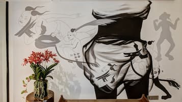 Sala de estar en el lobby