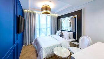 Deluxe Double Room | Blackout curtains, free WiFi, bed sheets