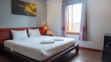 Superior tweepersoonskamer | Een kluis op de kamer, gratis wifi