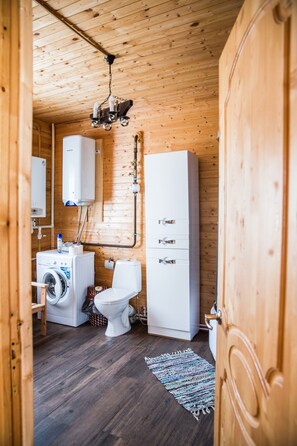 Rumah Keluarga, 4 kamar tidur, sauna | Kamar mandi | Pengering rambut dan handuk