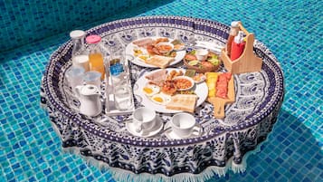 Daily continental breakfast for a fee