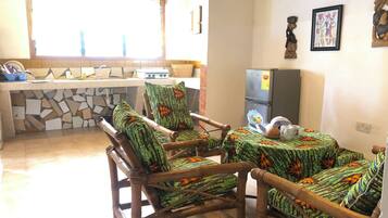 Apartment, 2 Bedrooms | Living area | TV