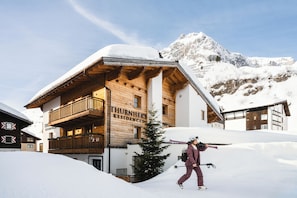 Façade de l’hébergement