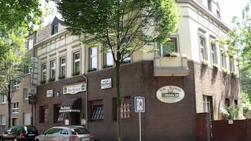 Fassade der Unterkunft