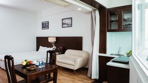 Studio | Minibar, in-room safe, desk, iron/ironing board - S'space Suites Westlake (Hanoi)