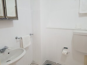 تجهيزات دش، مناشف، صابون، ورق حمّام