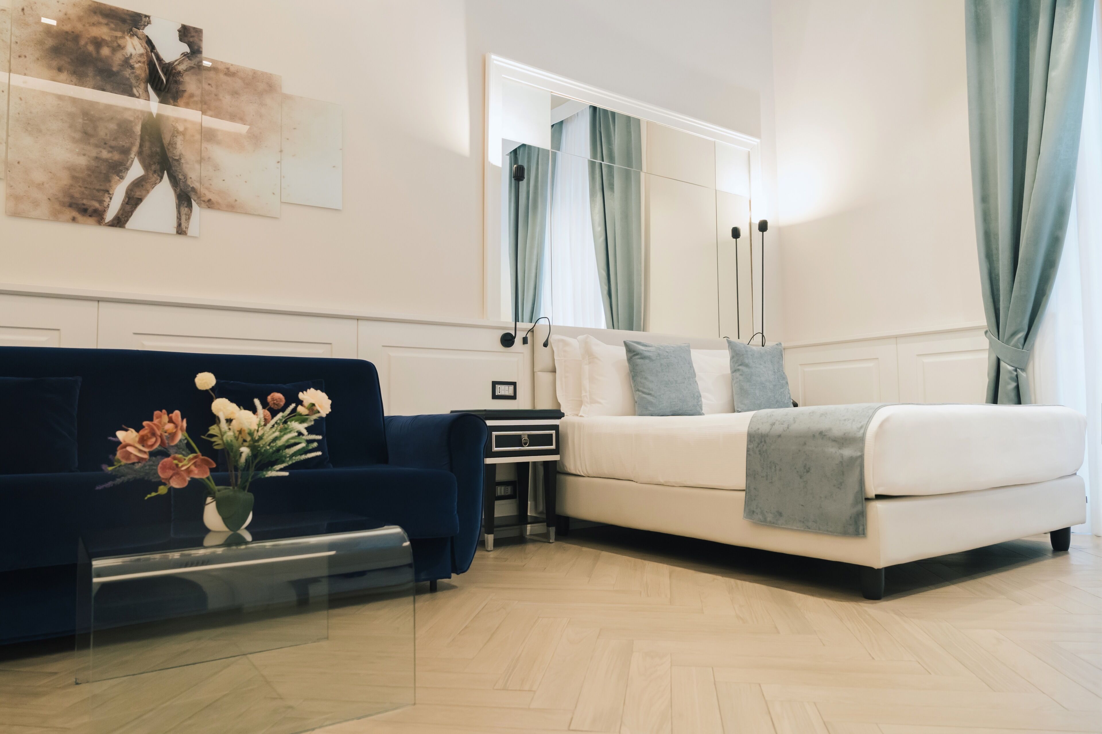 Suite Supérieure | Literie de qualité supérieure, couette en duvet d'oie, minibar