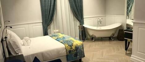 Superior Suite, Balcony, City View | Premium bedding, down comforters, minibar, in-room safe