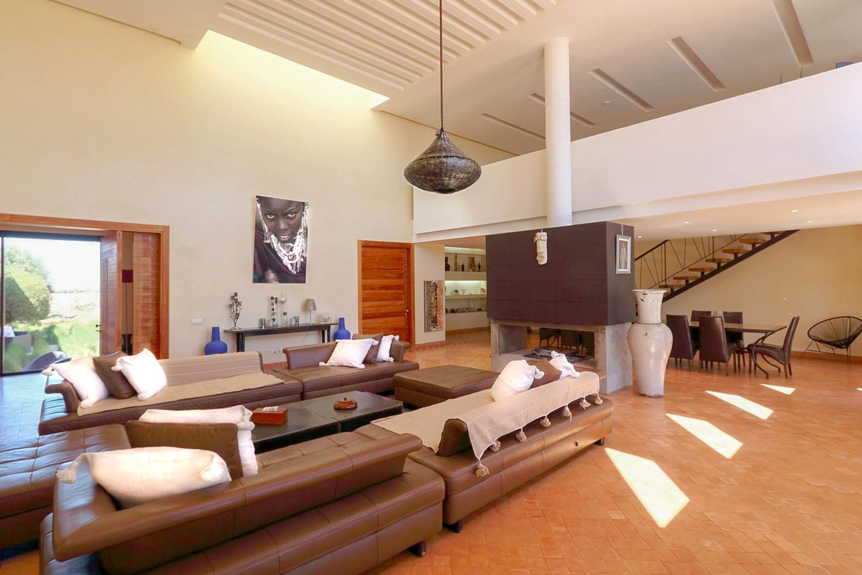 Villa, 5 habitaciones, vista a la montaña | Sala de estar en el lobby