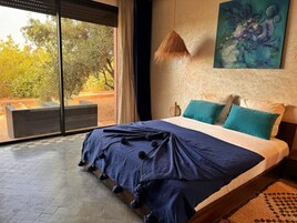 Premium bedding, individually decorated, individually furnished