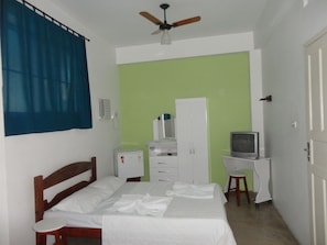 Free WiFi, bed sheets