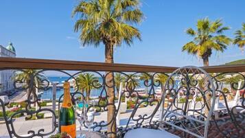 Deluxe Apartment, 1 Bedroom, Balcony, Sea View (Prisca 4****) | View from room