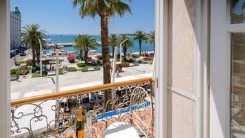 Departamento Deluxe, 1 habitación, balcón, vista al mar (Prisca 4****) | Balcón
