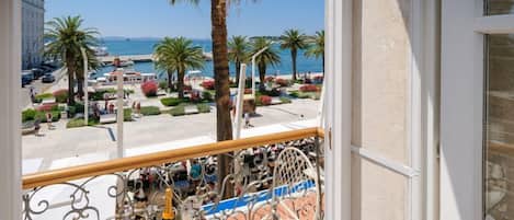 Deluxe Apartment, 1 Bedroom, Balcony, Sea View (Prisca 4****) | Balcony