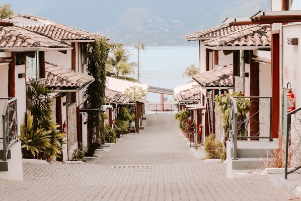 Vue depuis l’hébergement