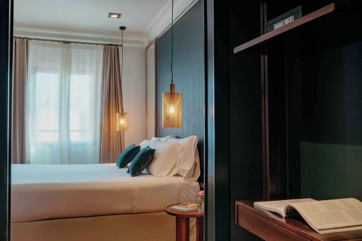 Couette en duvet d'oie, matelas mémoire de forme