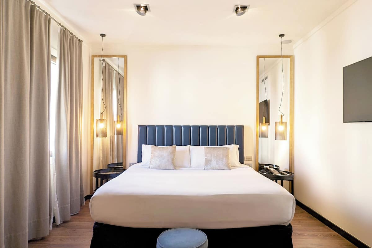 1 chambre, couette en duvet d'oie, matelas mémoire de forme