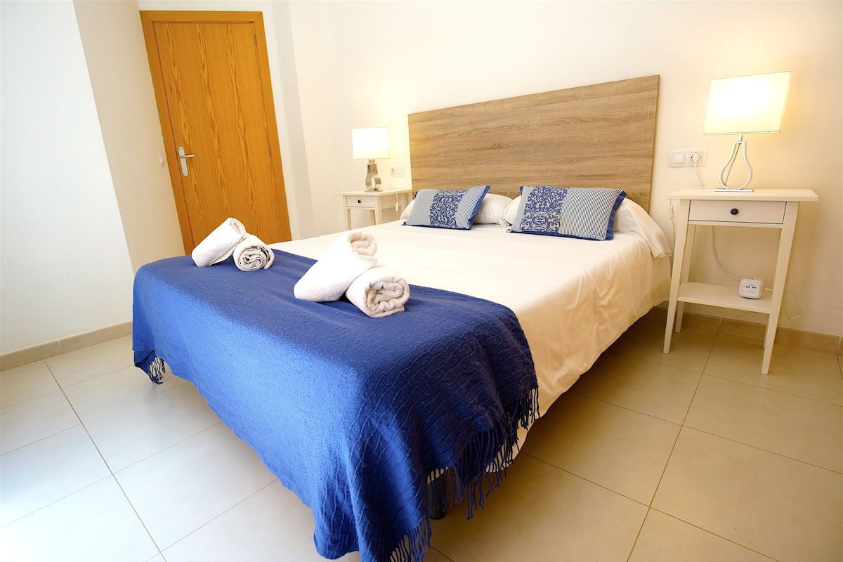 Appartamento, 2 camere da letto, cucina (Remolars 1) | Biancheria da letto di alta qualità, copriletto in piuma