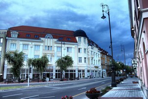 Fachada de la propiedad