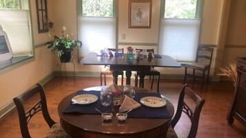 Free daily full breakfast