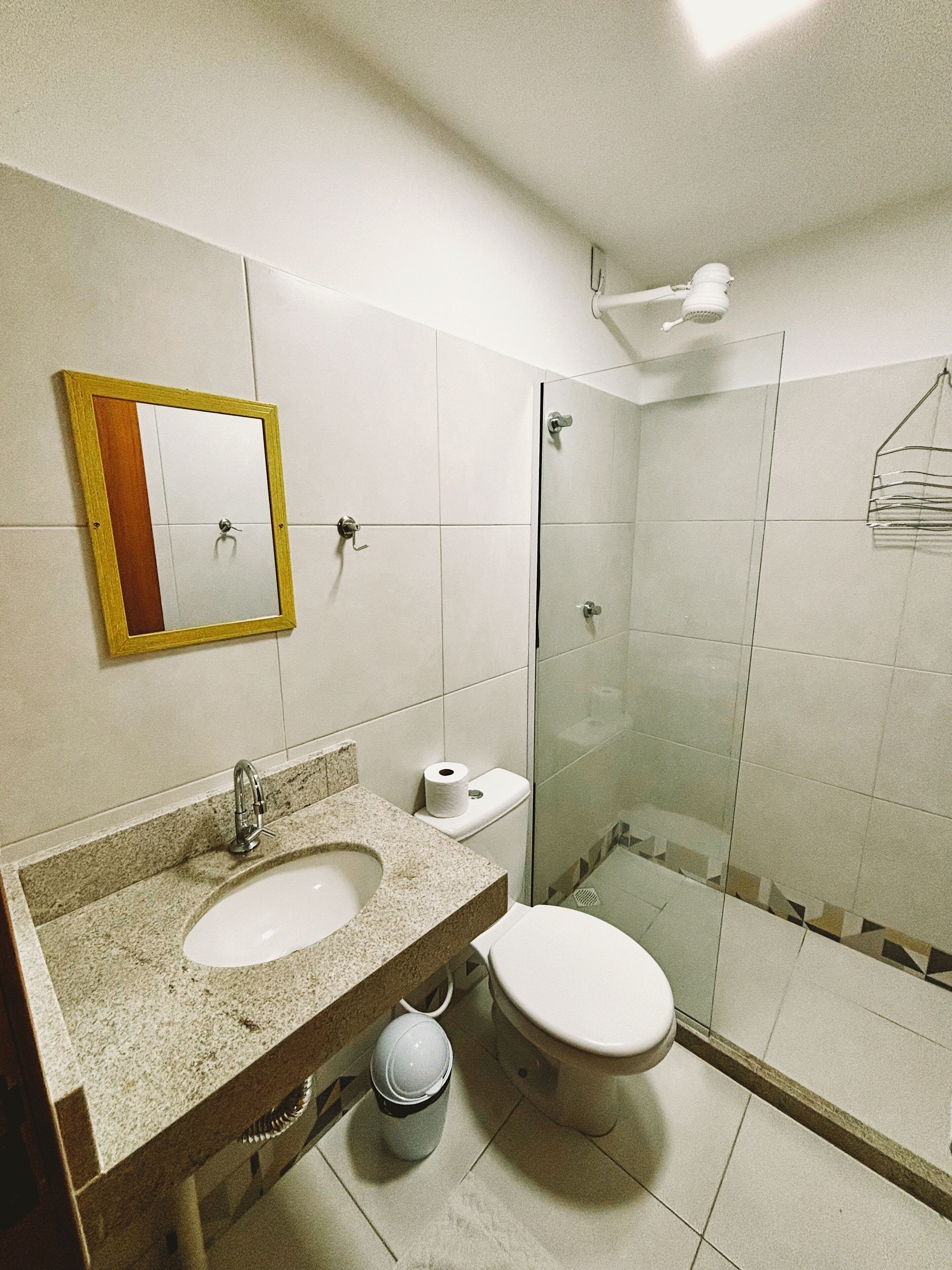 comfort single room | bathroom | shower, free toiletries, towels, soap