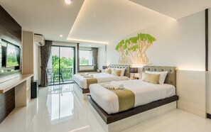  Deluxe Triple with balcony | View from room - River Front Krabi Hotel (Krabi)