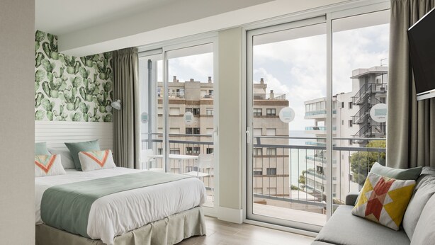 Dreibettzimmer, Terrasse