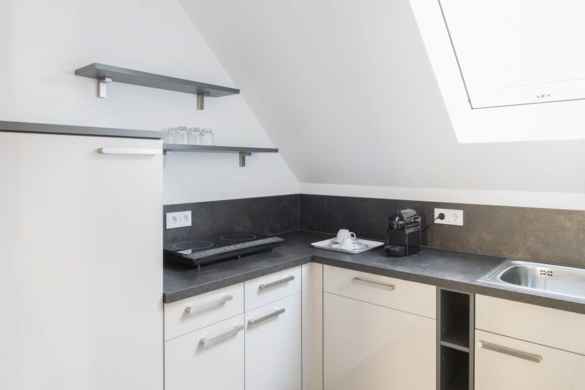 suite, 1 king bed with sofa bed, kitchenette | private kitchenette | espresso maker, coffee/tea maker, electric kettle