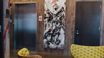 Sala de estar en el lobby