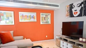 Family Apartment, 2 Bedrooms, Balcony | Living area | Flat-screen TV - Magia Apartment F102 by iMexico (Playa del Carmen)