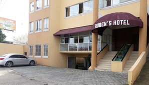 Voorkant van accommodatie