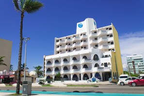 Voorkant van accommodatie