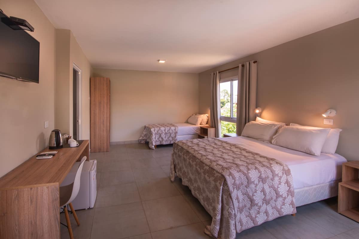 classic suite triple | 1 bedroom, in-room safe, iron/ironing board, free wifi