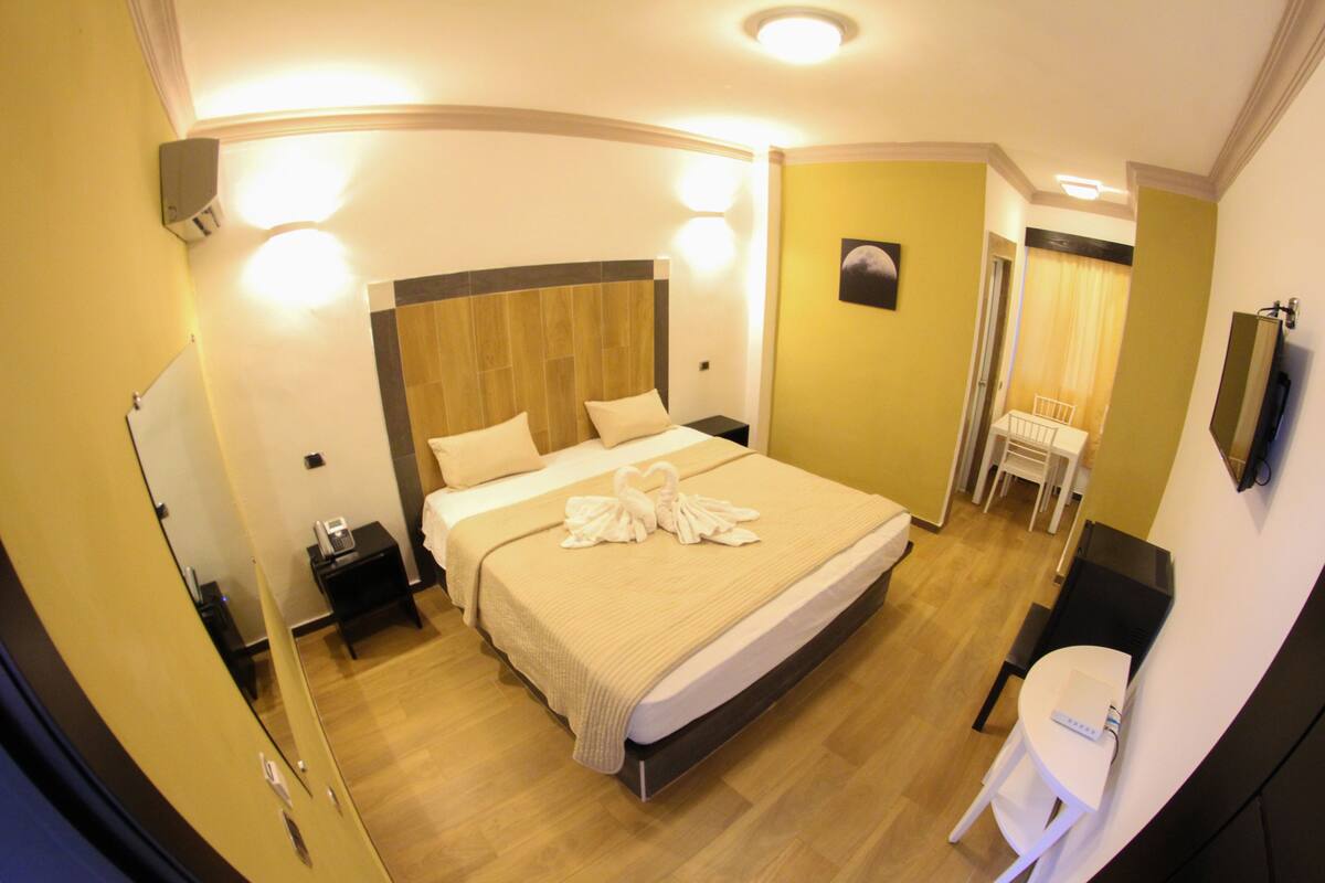 Room | In-room safe, desk, WiFi (free), bed sheets