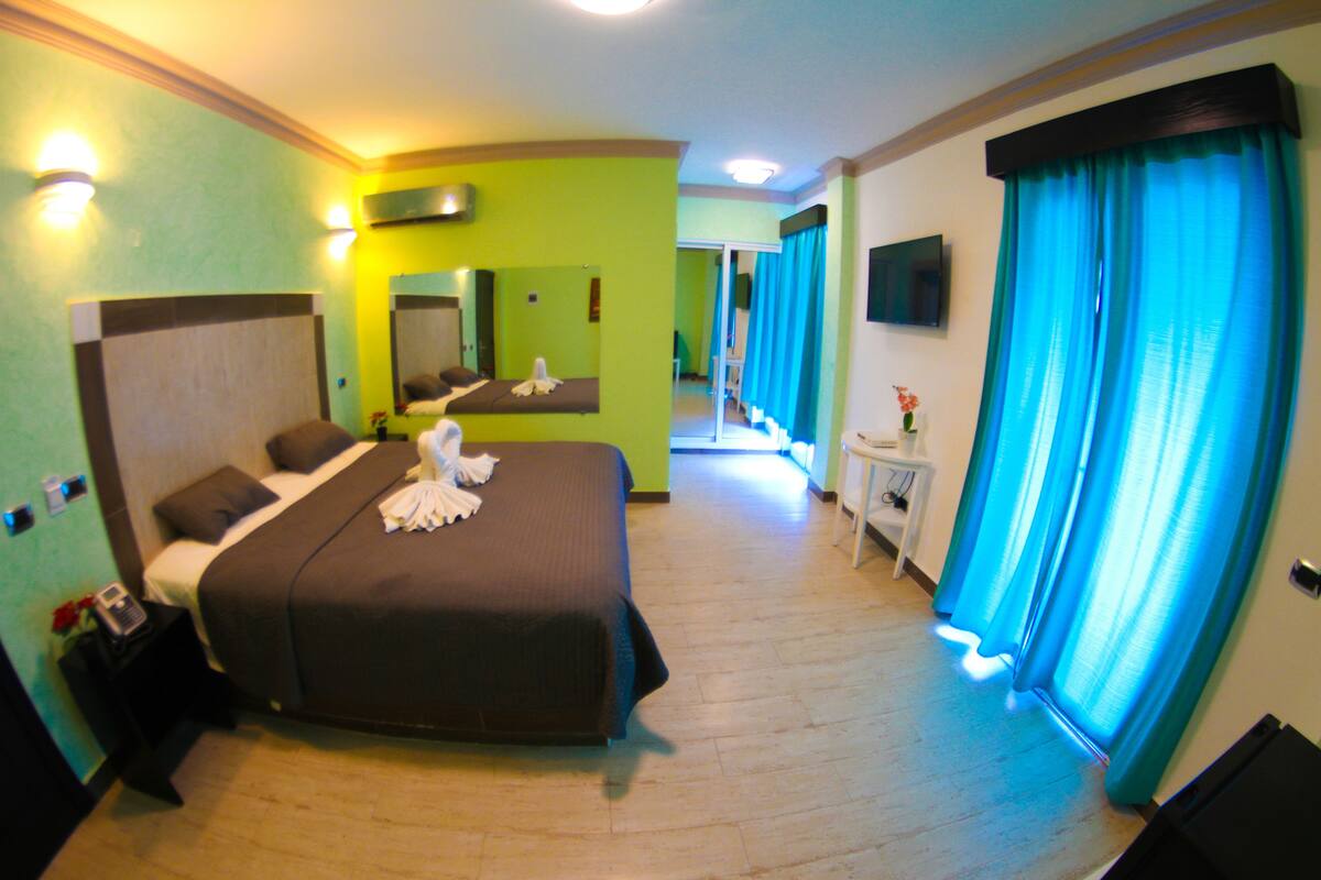 Comfort Room, Terrace | In-room safe, desk, WiFi (free), bed sheets
